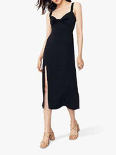 Load image into Gallery viewer, Tie Front Midi Dress
