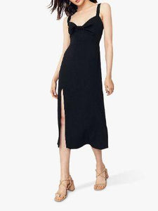 Tie Front Midi Dress