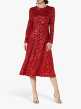Load image into Gallery viewer, Sequin Midi Dress
