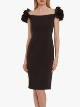 Load image into Gallery viewer, Ruffle Detail Crepe Dress
